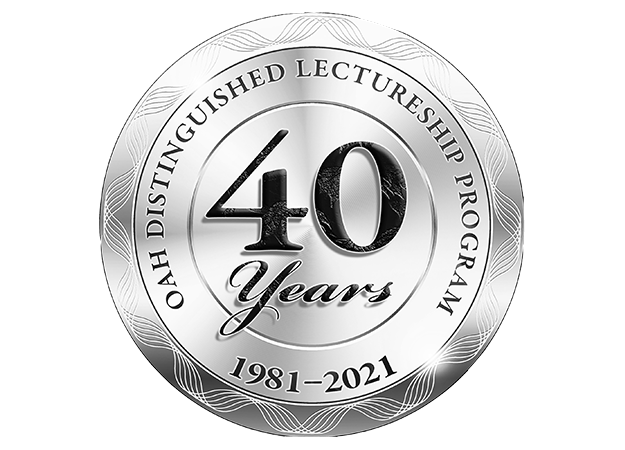 OAH Distinguished Lectureship program 40 years 1981-2021