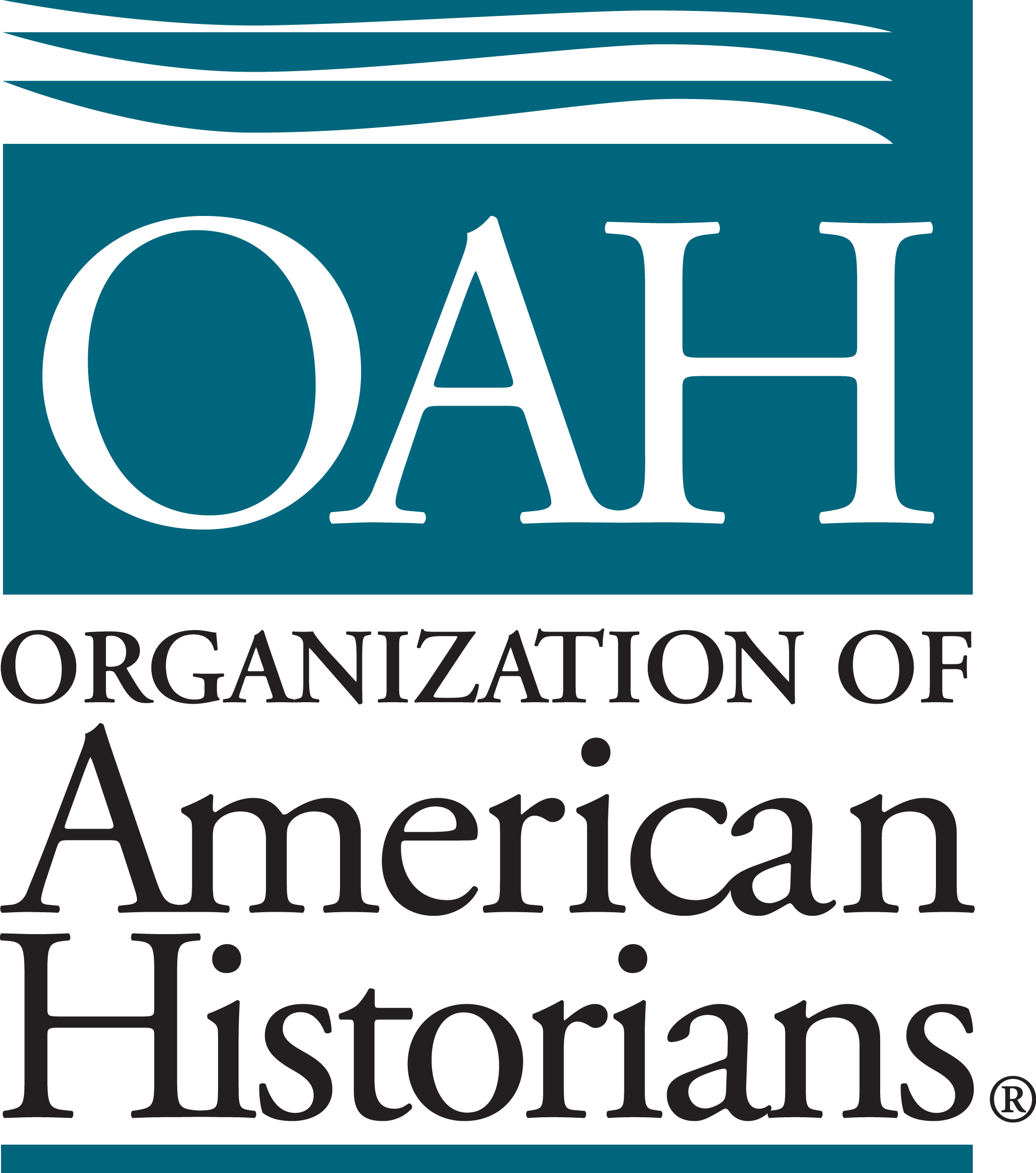 Organization of American Historians cyan logo