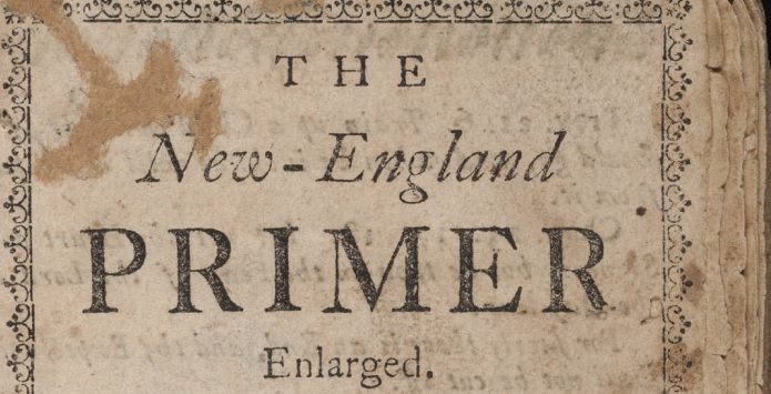 Cover of 'The New England Primer'