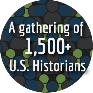 A gathering of 1,500 + U.S. historians