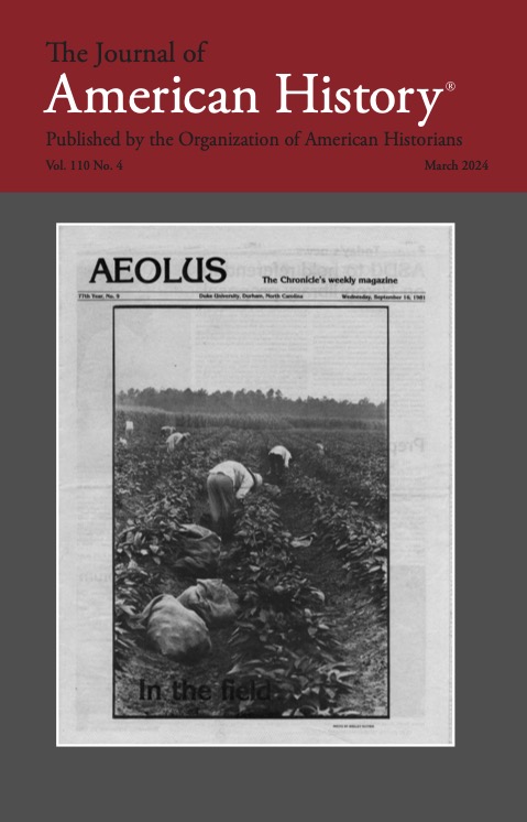 OAH | What’s in the March Issue of the Journal of American History?