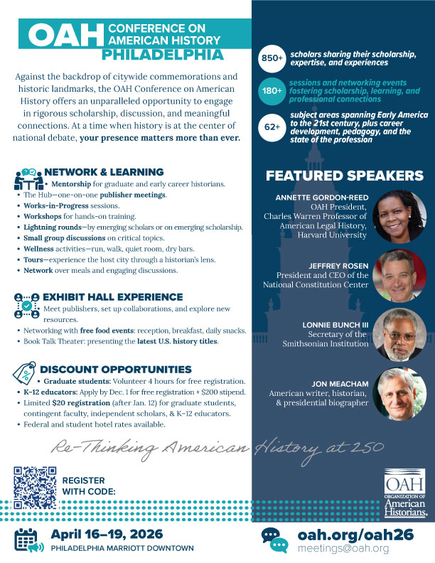 OAH | OAH Conference Ambassador Program